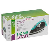 Утюг HomeStar HS-4002A Синий, 1,8кВт, подошва тефлон Утюг HomeStar HS-4002A Синий, 1,8кВт, подошва тефлон
