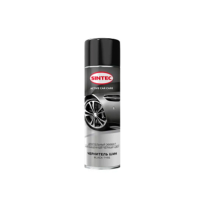 Чернитель шин Sintec Black Tyre 650мл аэрозоль 