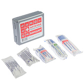 Автомобильная аптечка первой помощи №1 «Мицар», дорожная, футляр мини 4574979 Автомобильная аптечка первой помощи №1 «Мицар», дорожная, футляр мини 4574979