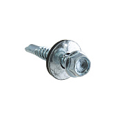  Саморезы кровельные оц.с буром 6,3х19 (60 шт) 