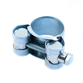  Хомут шарнирный  20- 22мм (белый цинк 2 шт) 