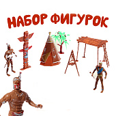 Набор фигурок "Дикий запад", 7 элементов, 10120255 Набор фигурок "Дикий запад", 7 элементов, 10120255