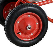 Тачка 2х-колесн. строительная 'Чибис' 110л/320кг усил (3.25-8 оц кузов 0,8 мм) 6418-1S Тачка 2х-колесн. строительная 'Чибис' 110л/320кг усил (3.25-8 оц кузов 0,8 мм) 6418-1S