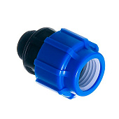 Муфта 20х3/4" НР ПНД Муфта 20х3/4" НР ПНД