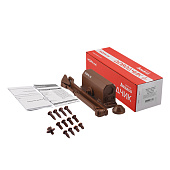 Доводчик ISPARUS 410, нагрузка от 15 до 60кг, коричневый Доводчик ISPARUS 410, нагрузка от 15 до 60кг, коричневый