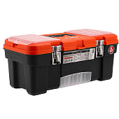  Ящик для инструмента 22", 560х285x235 мм, пластиковый с метал. замками, Stels 