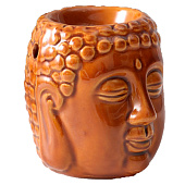  Аромалампа для эфирных масел «Голова Будды», керамика, т. шоколад, 6.5?6.5?7.5 см 10323569 