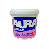  Краска особопрочная для ванной и кухни AURA  Golfstrom 0,9л 