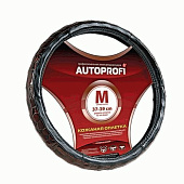 Оплетка кожа+крокодил черный р-р M AP-156 BK (M) Оплетка кожа+крокодил черный р-р M AP-156 BK (M)