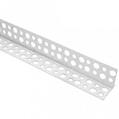 Профиль ПВХ углов. штукатур. перфорир. L3м /Лига Профиль ПВХ углов. штукатур. перфорир. L3м /Лига