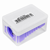  Точилка BRAUBERG KIDS "MINI", с контейнером, пластиковая, пастельные цвета ассорти, 271944 