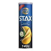  Чипсы Lay's Стакс Сметана Лук 140гр 