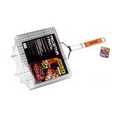 DX-M1203 Решетка-гриль 35x26cm (сталь с хромированным покрытием) DX-M1203 Решетка-гриль 35x26cm (сталь с хромированным покрытием)