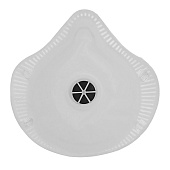  Полумаска фильтрующая (респиратор), с клапаном выдоха, FFP1, 10 шт, Сибртех 