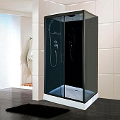  Душевая кабина 120х80х215 прямоугольная низкий поддон матовое стекло 5мм ПРАВАЯ 8801R ODA 