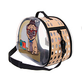  Сумка - переноска для животных "Малыш Айки", 42х28х32 см, до 13 кг, 351-944 