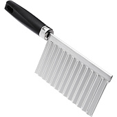  Нож-слайсер для фигурной нарезки, пластик, нерж.сталь, 19х6см 884-068 