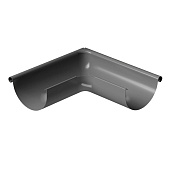  Docke STAL STANDARD Угол внешний 90° D125 RAL 7024, темно-серый 