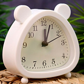  Часы-будильник «Cute ears», white 