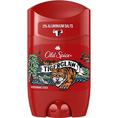 Твердый дезодорант OLD SPICE Tigerclaw 50мл Твердый дезодорант OLD SPICE Tigerclaw 50мл