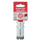 Коронка алмазная по керамогр. для УШМ 25мм "Hardcore" Коронка алмазная по керамогр. для УШМ 25мм "Hardcore"