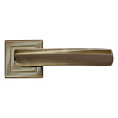  Ручка дверная RUCETTI квадрат RAP11-S AB бронза 