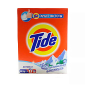 Стиральный порошок TIDE Ручная стирка Альпийская свежесть 400г Стиральный порошок TIDE Ручная стирка Альпийская свежесть 400г