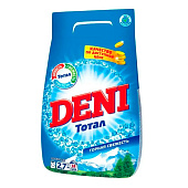 Стиральный порошок Deni Тотал Горная свежесть 2,7кг Стиральный порошок Deni Тотал Горная свежесть 2,7кг