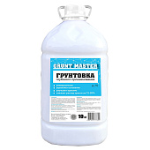 Грунтовка глубокого проникновения 10кг GRUNT MASTER/Диола