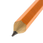  Карандаши чернографитные простые с ластиком HB, ВЫГОДНАЯ УПАКОВКА КОМПЛЕКТ 12 штук, BRAUBERG, 180635 