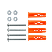  Набор для крепления телевизионного кронштейна, 1 компл., "Креписам" 