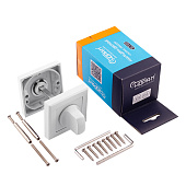  Накладка фиксатор квадрат Нора-М НФ-К, белый 