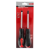 Набор ударных отверток 2шт. PH2x100, SL6x100 CrV// Matrix Набор ударных отверток 2шт. PH2x100, SL6x100 CrV// Matrix