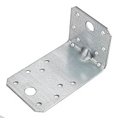  Уголок крепежный усиленный 50х90х55х1,8-2,0мм цинк 