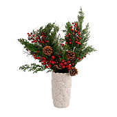 Ваза для цветов, 22 см Шишки, Pinecone ANLAF-XIA-220125-9 Ваза для цветов, 22 см Шишки, Pinecone ANLAF-XIA-220125-9