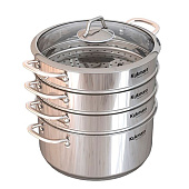 Мантоварка 6,0л 26см Kukmara 099147 Мантоварка 6,0л 26см Kukmara 099147