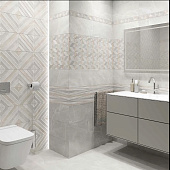 Декор 24.9х50 Rivoli серый DWU09RVL014 /УралКерамика