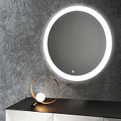 Зеркало с LED подсветкой Перла D650 сенсорный выключатель Зеркало с LED подсветкой Перла D650 сенсорный выключатель