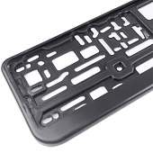  Рамка для номера книжка (черная) JT JRN-01 