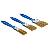 Набор кистей Лаки, синтетическая щетина, синяя пластиковая ручка, АКОР Набор кистей Лаки, синтетическая щетина, синяя пластиковая ручка, АКОР