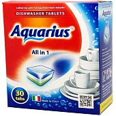  Таблетки для посудомоечных машин Aquarius Сила минералов + Активный кислород All in1 mini tabs 30 таб. 