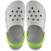 Сабо мужские "Ола", арт. СБ-503, дымчато-серый/салатовый, 41 Сабо мужские "Ола", арт. СБ-503, дымчато-серый/салатовый, 41