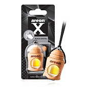 Ароматизатор подвесной бутылочка в дереве AREON FRESCO X VERSION Black Crystal Ароматизатор подвесной бутылочка в дереве AREON FRESCO X VERSION Black Crystal