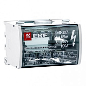 Шина на Din-рейку в корпусе 2х7 EKF sn0-2x7