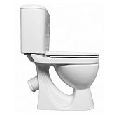 Унитаз-компакт Стандарт комфорт к/в, с арматурой, сиденьем микролифт Sanita Унитаз-компакт Стандарт комфорт к/в, с арматурой, сиденьем микролифт Sanita