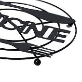 Подставка под горячее Cusine, 18х17.9х1.2 см, чёрная 4429182 Подставка под горячее Cusine, 18х17.9х1.2 см, чёрная 4429182