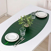  Дорожка (репс) 40х106 Лист зелёная 