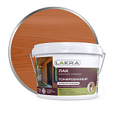 Лак в/д тонированный Лакра Орех 2,5кг Лак в/д тонированный Лакра Орех 2,5кг