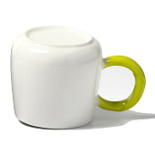 Кружка «Тюльпан», 430 мл, керамика, белая 10651294 Кружка «Тюльпан», 430 мл, керамика, белая 10651294