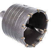  Коронка по бетону 75мм в сборе "Hardcore" 